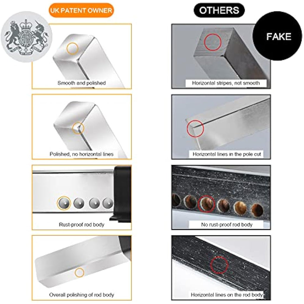 Jolof Store Heavy Duty 50mm Long Throw Gate Lock | Double Locking Steel