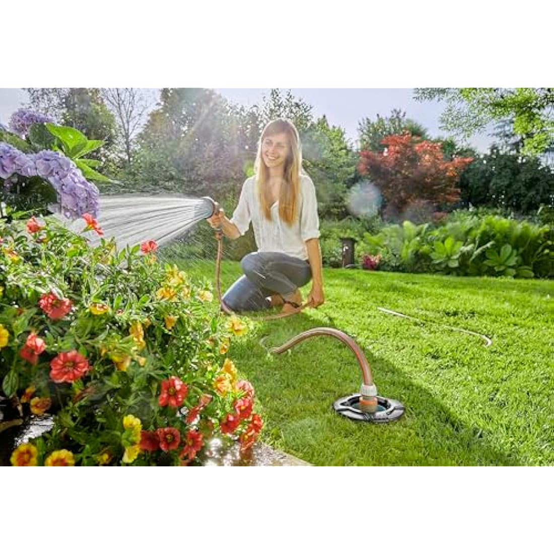 Gardena Sprinkler System Water Plug – Underground Pipeline Connector