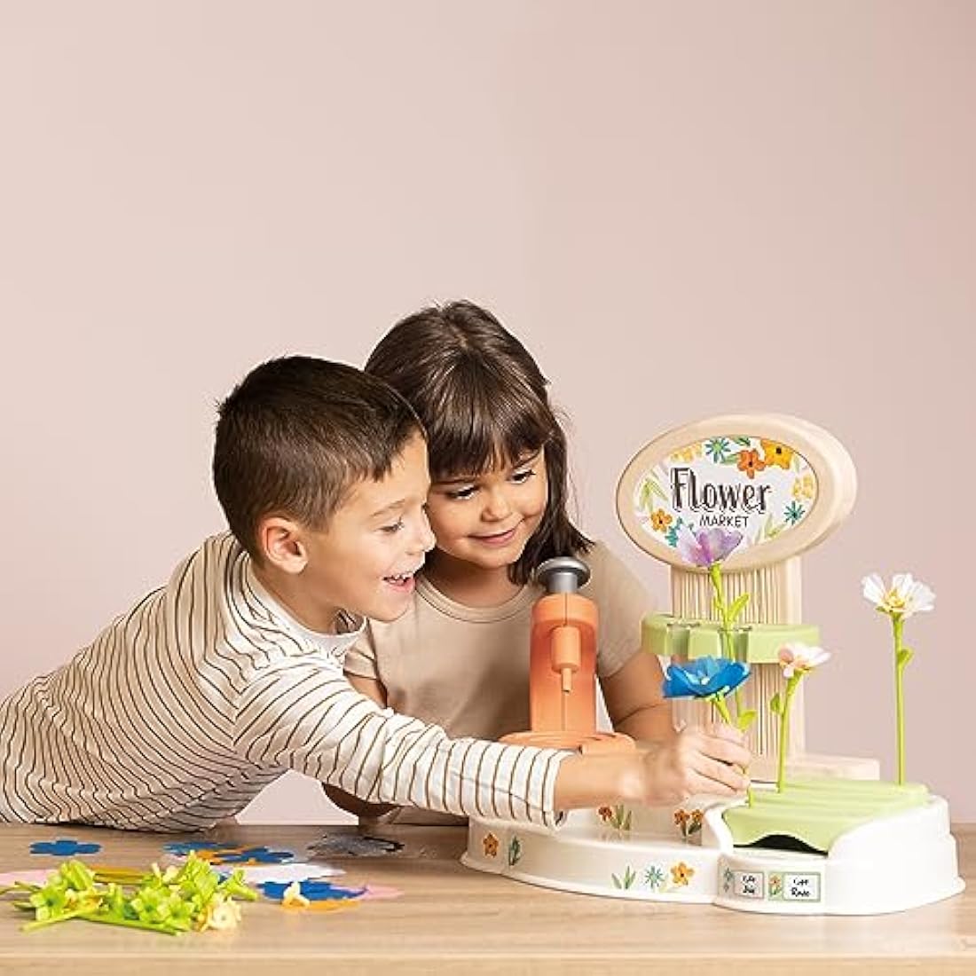 Smoby Flower Market – DIY Creative Flower Craft Kit for Kids Ages 3-7