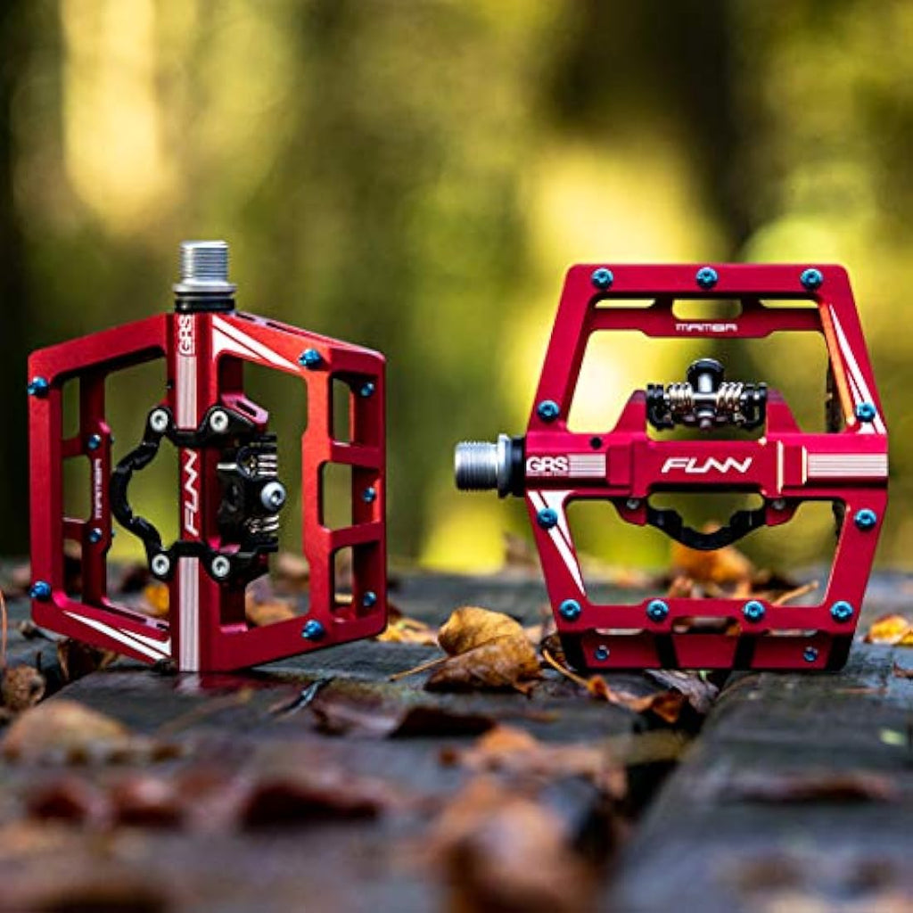 Funn Mamba Single Sided SPD Clipless MTB Pedals - 9/16" CrMo Axle