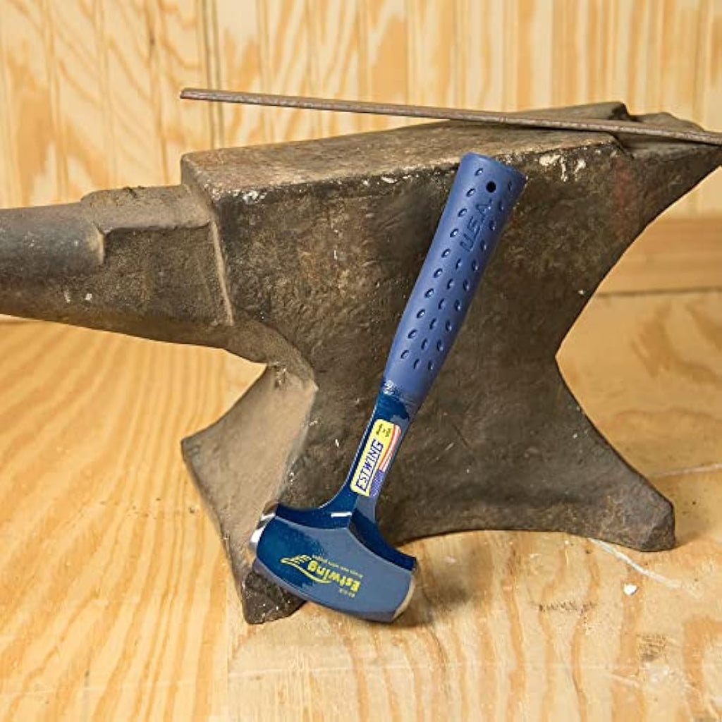 Estwing 3lb Club Hammer – Forged Steel with Blue Shock Reduction Grip
