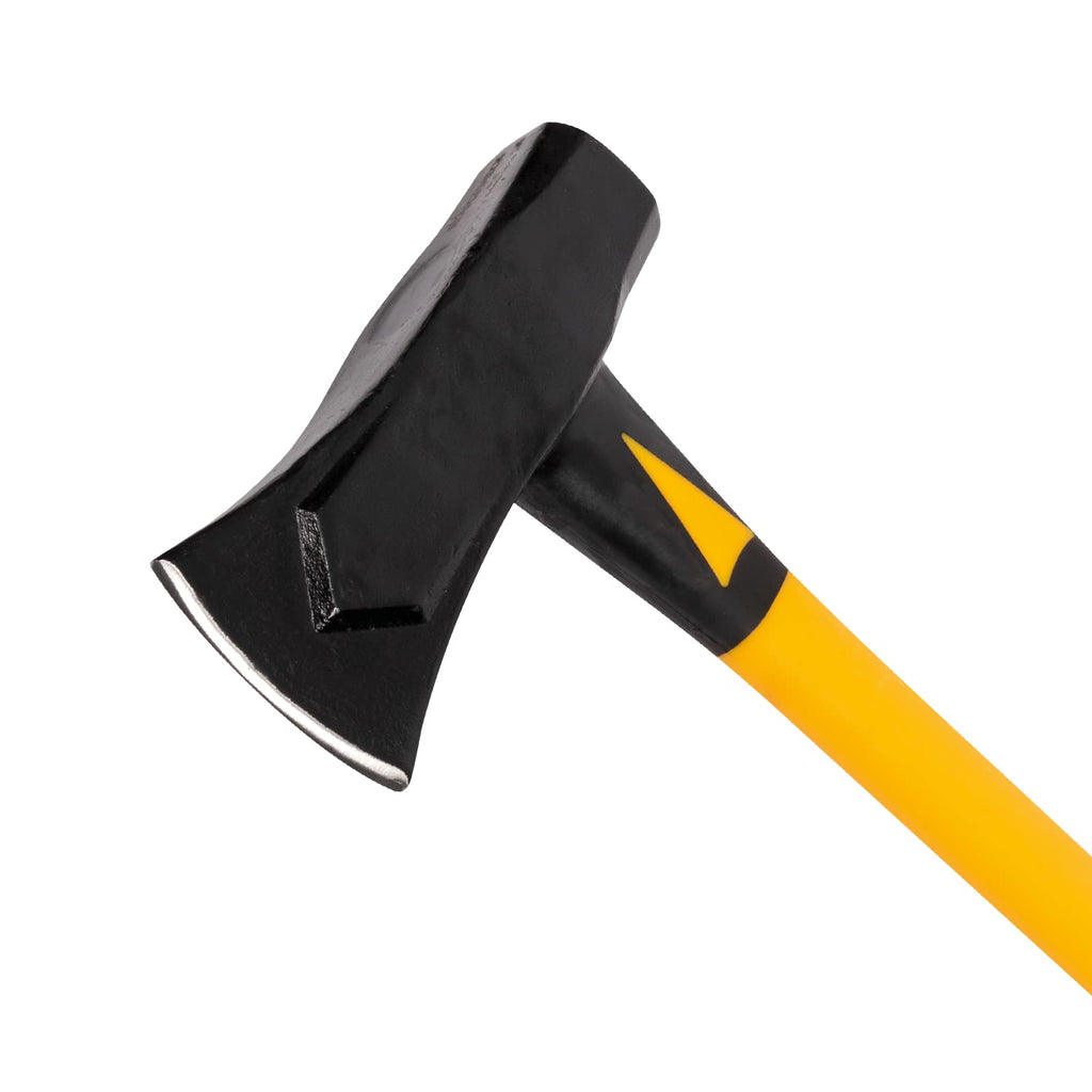 Roughneck Log Splitting Maul 3.6kg/8lb – Fibreglass Handle & Dual Wedge