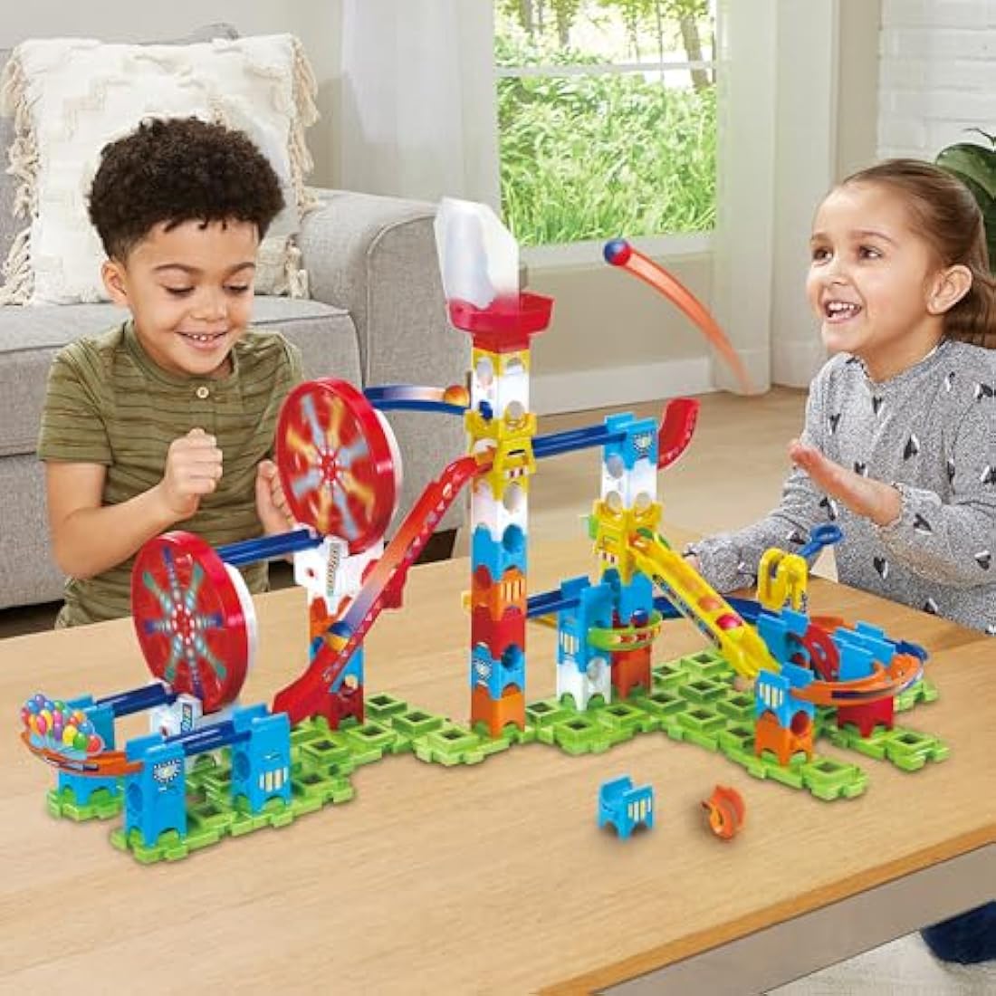 VTech Marble Rush Adventure Park - 96 Piece Electronic Marble Run Toy
