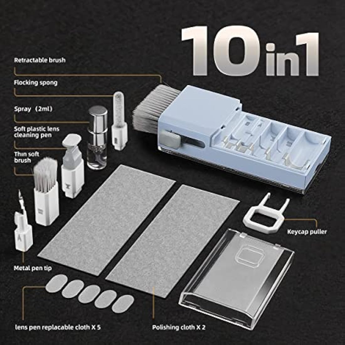 7-in-1 Electronics Cleaning Kit for Laptop & Keyboard