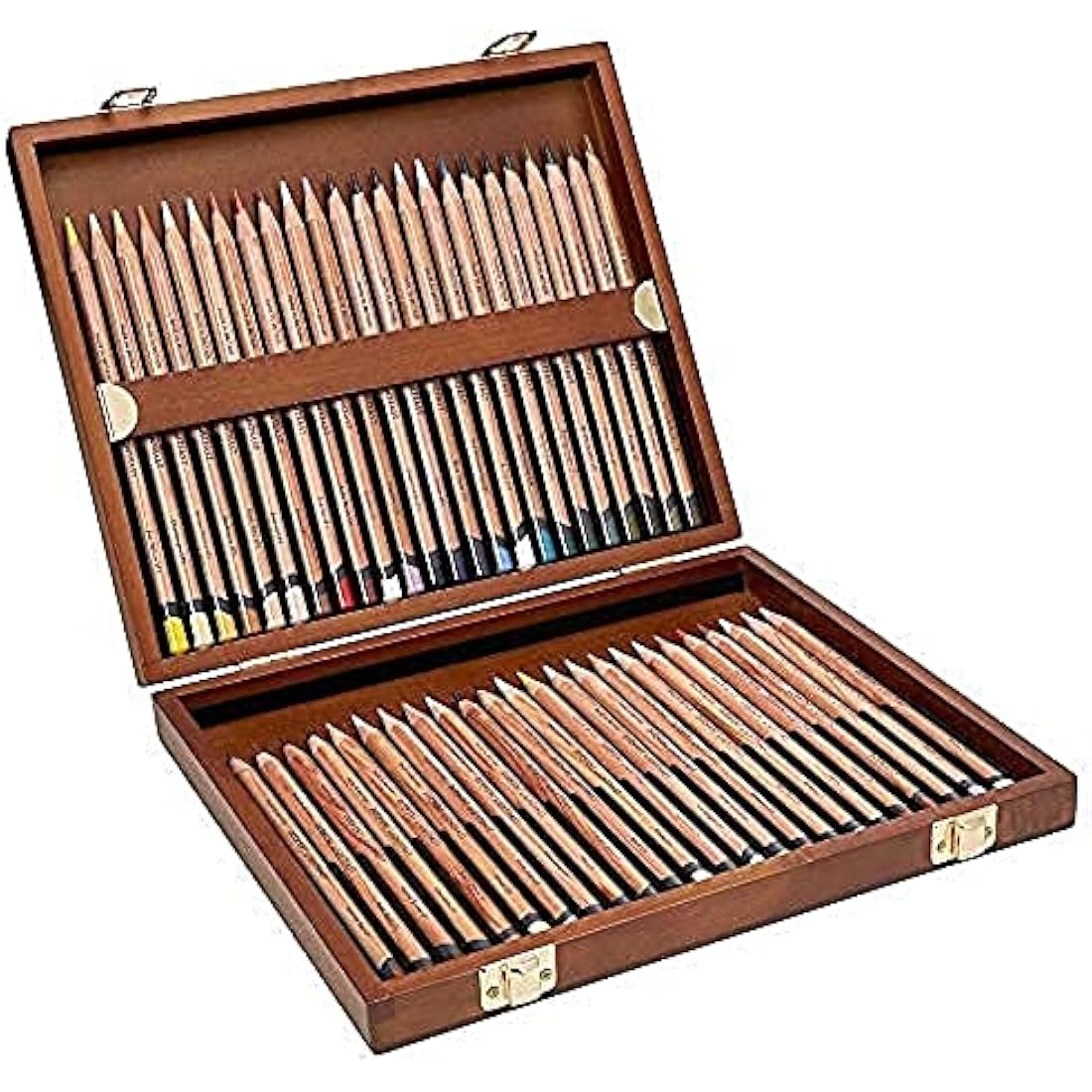 Derwent Lightfast Colouring Pencils | 48 Oil-Based Set in Wooden Box