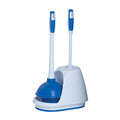 Mr. Clean Turbo Plunger and Bowl Brush Caddy Set – Heavy Duty 2-in-1