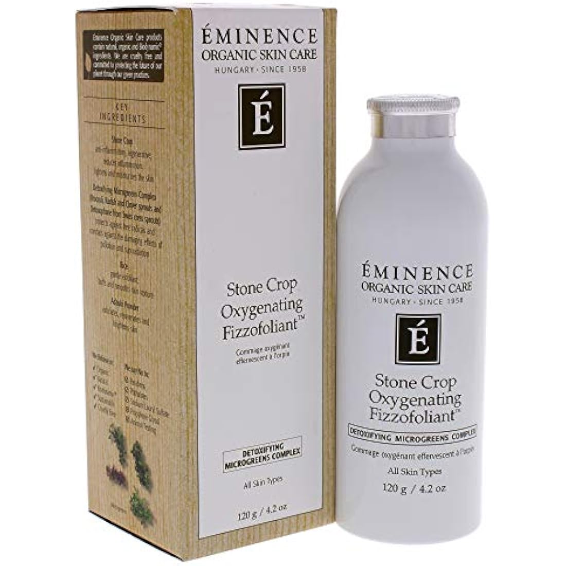 Eminence Stone Crop Oxygenating Fizzofoliant Exfoliator - 4.2 oz