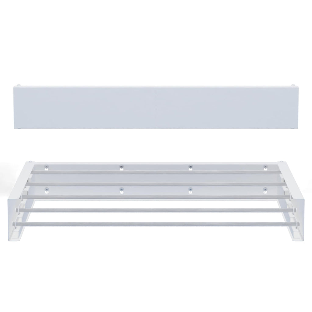 Hot Flow Glide Wall Mounted Clothes Drying Rack – 100cm Foldable Steel