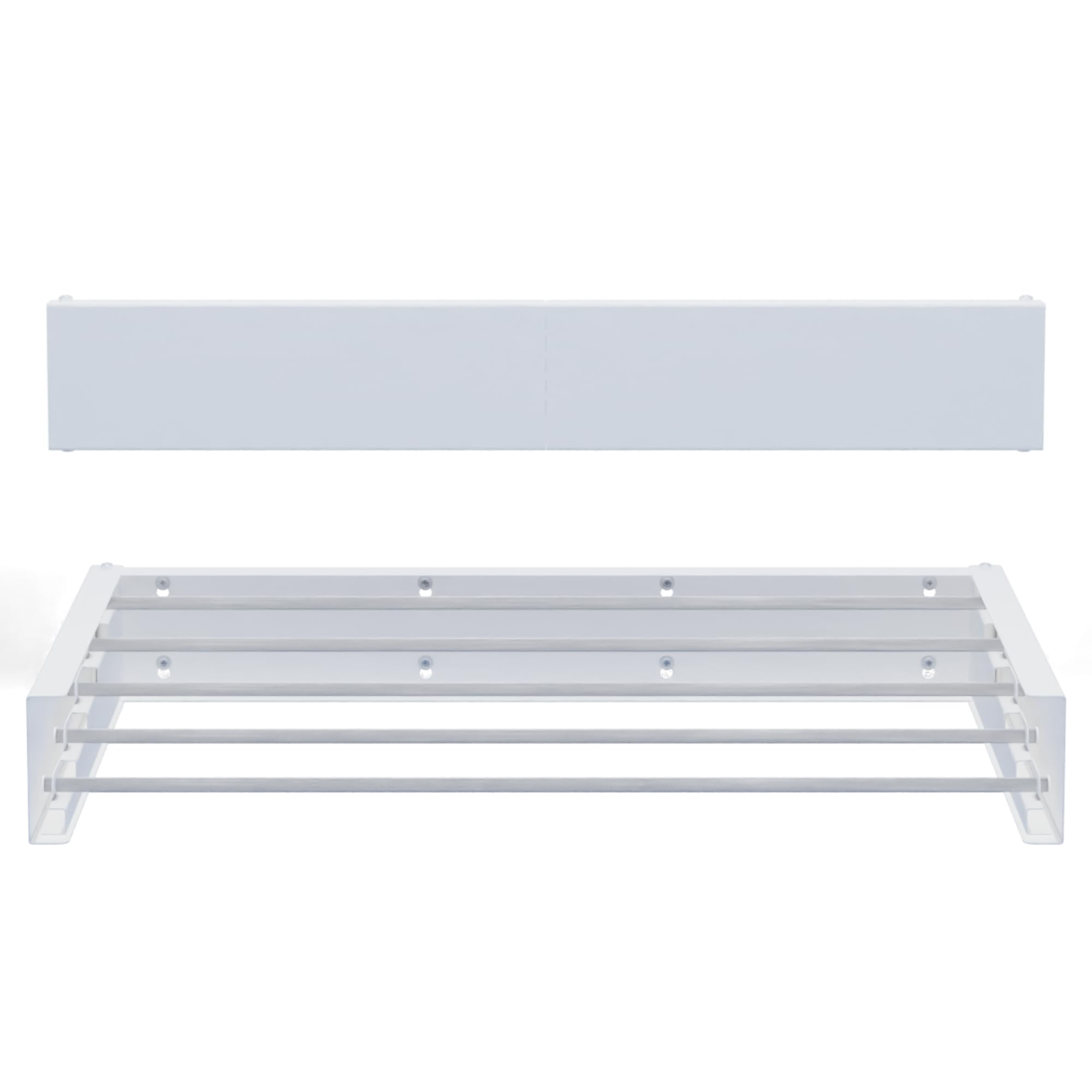 Hot Flow Glide Wall Mounted Clothes Drying Rack – 100cm Foldable Steel