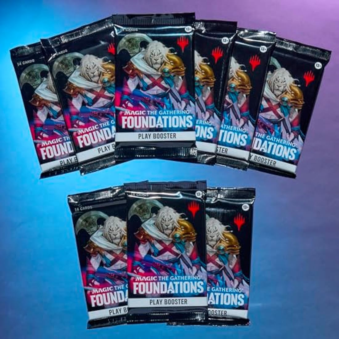 Magic: The Gathering Foundations Bundle - 9 MTG Play Boosters