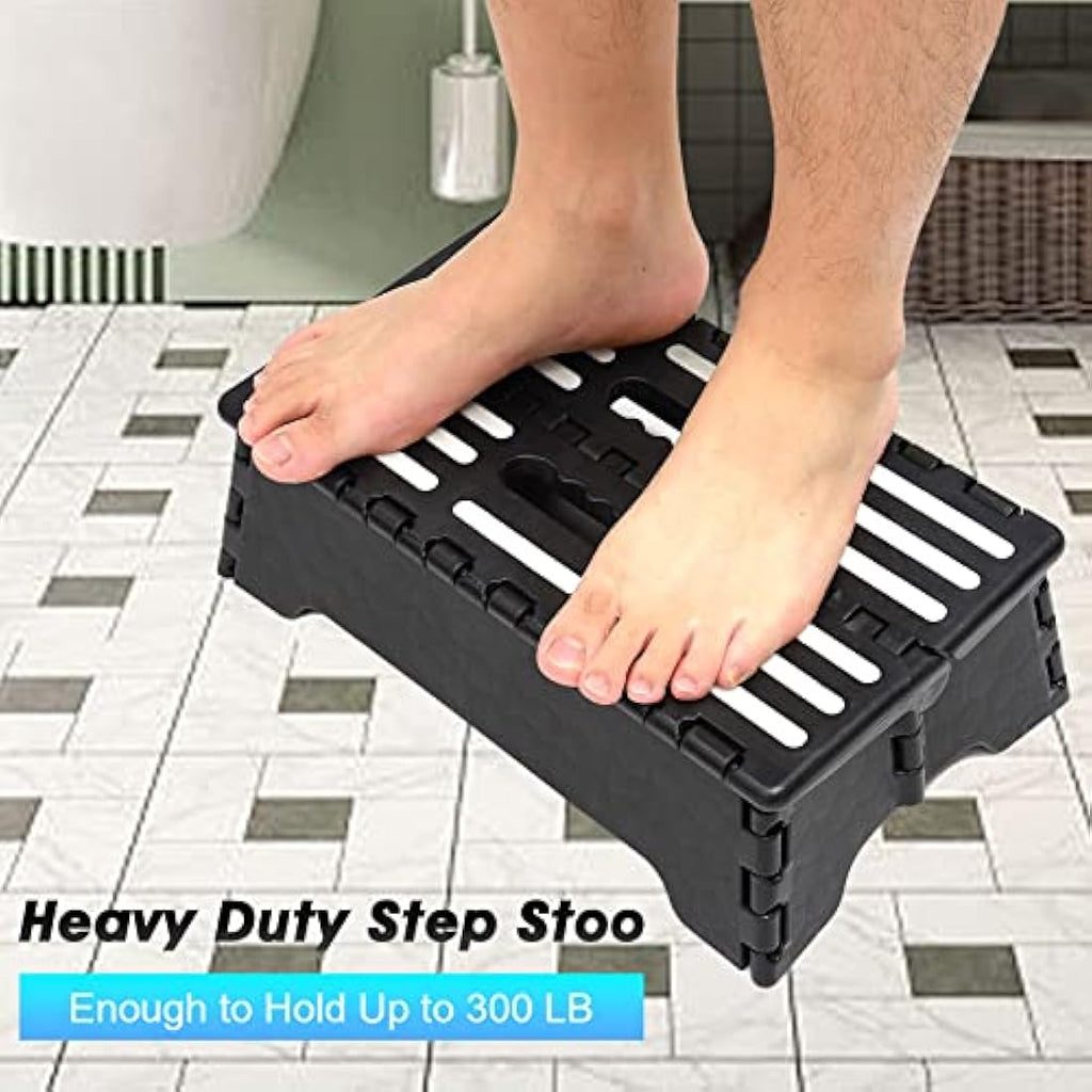 Folding Step Stool – 5 Inch Portable Stool for Kitchen & RV