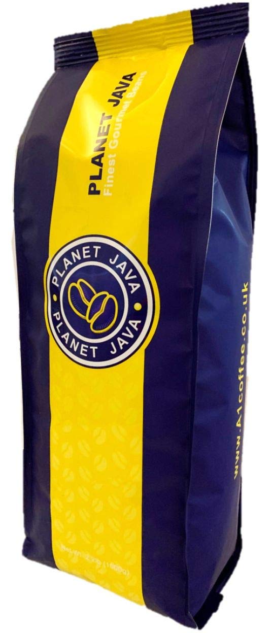 Planet Java Napoli Dark Roast Espresso Coffee Beans - 1kg Whole Bean