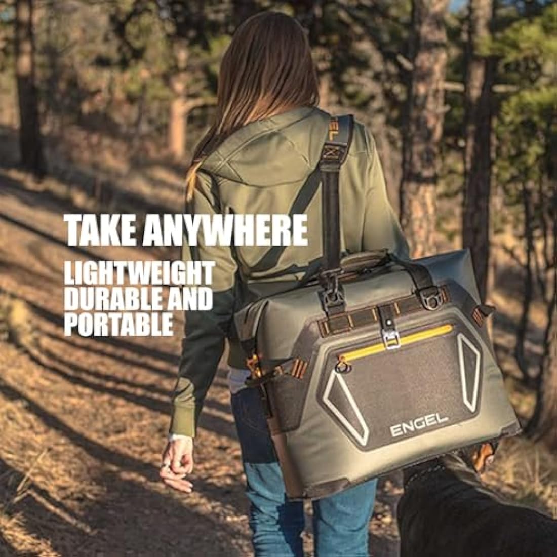 Engel HD20 Insulated Soft Cooler Bag – Leak-Proof 20.8L Portable Ice Box