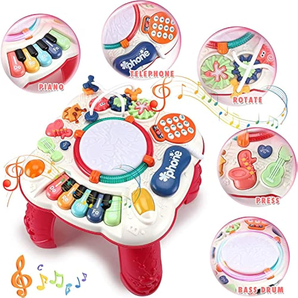 Innoocool Baby Activity Table – Musical Sensory Learning Toy for Toddlers