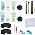 BoutiqueBF 17-Piece Travel Toiletry Set for Two | Hotel Amenities Kit