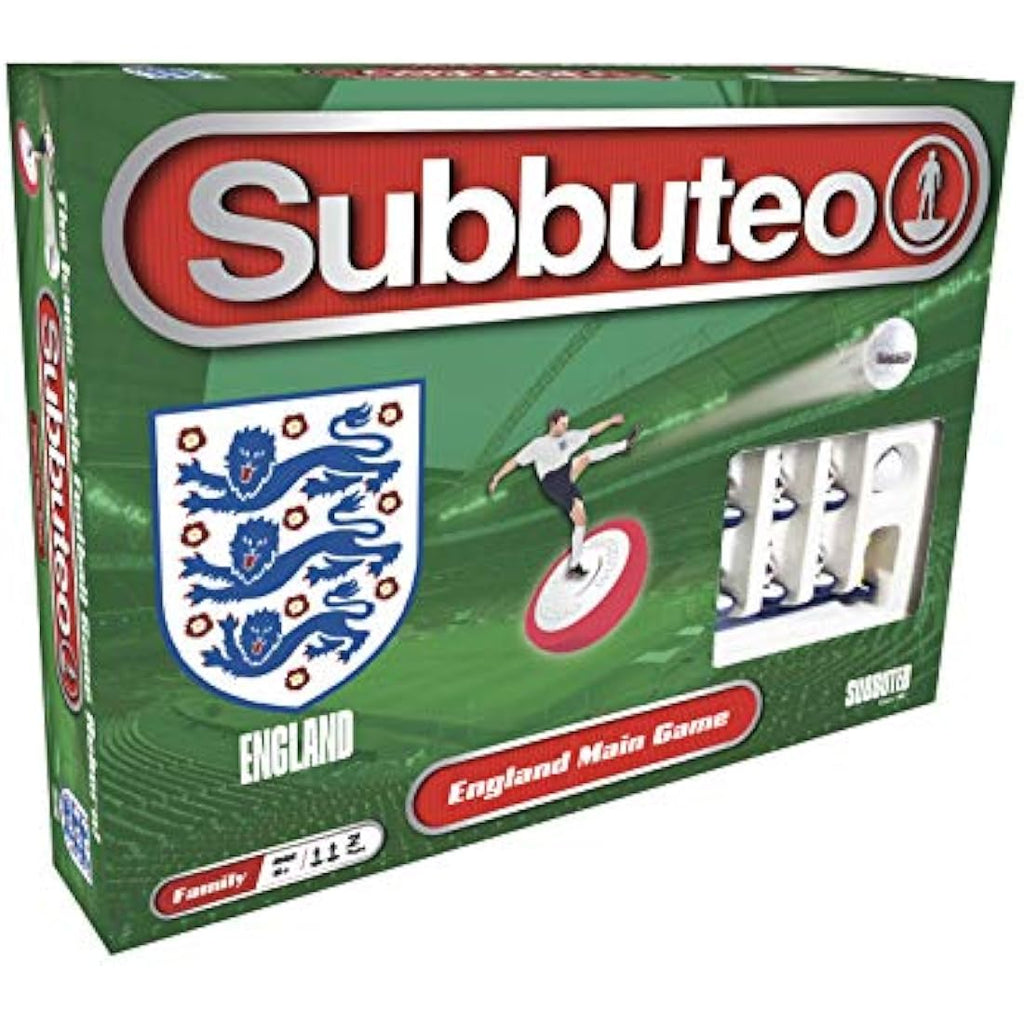Subbuteo England Main Game – Classic Tabletop Football Sports Set