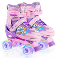 Runcinds Adjustable Kids Roller Skates for Girls with Light Up Wheels