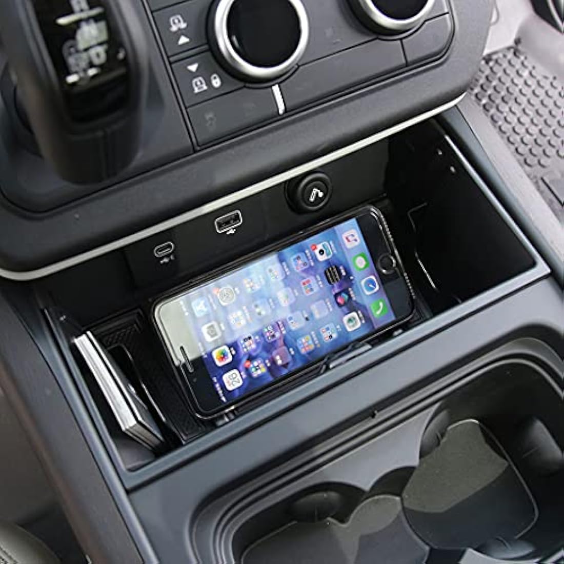 Center Console Storage Box for Defender 90 110 130 2020-2024