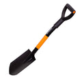 MIVOS Mini Pointed Spade – 75cm Hardened Steel Shovel with D-Handle