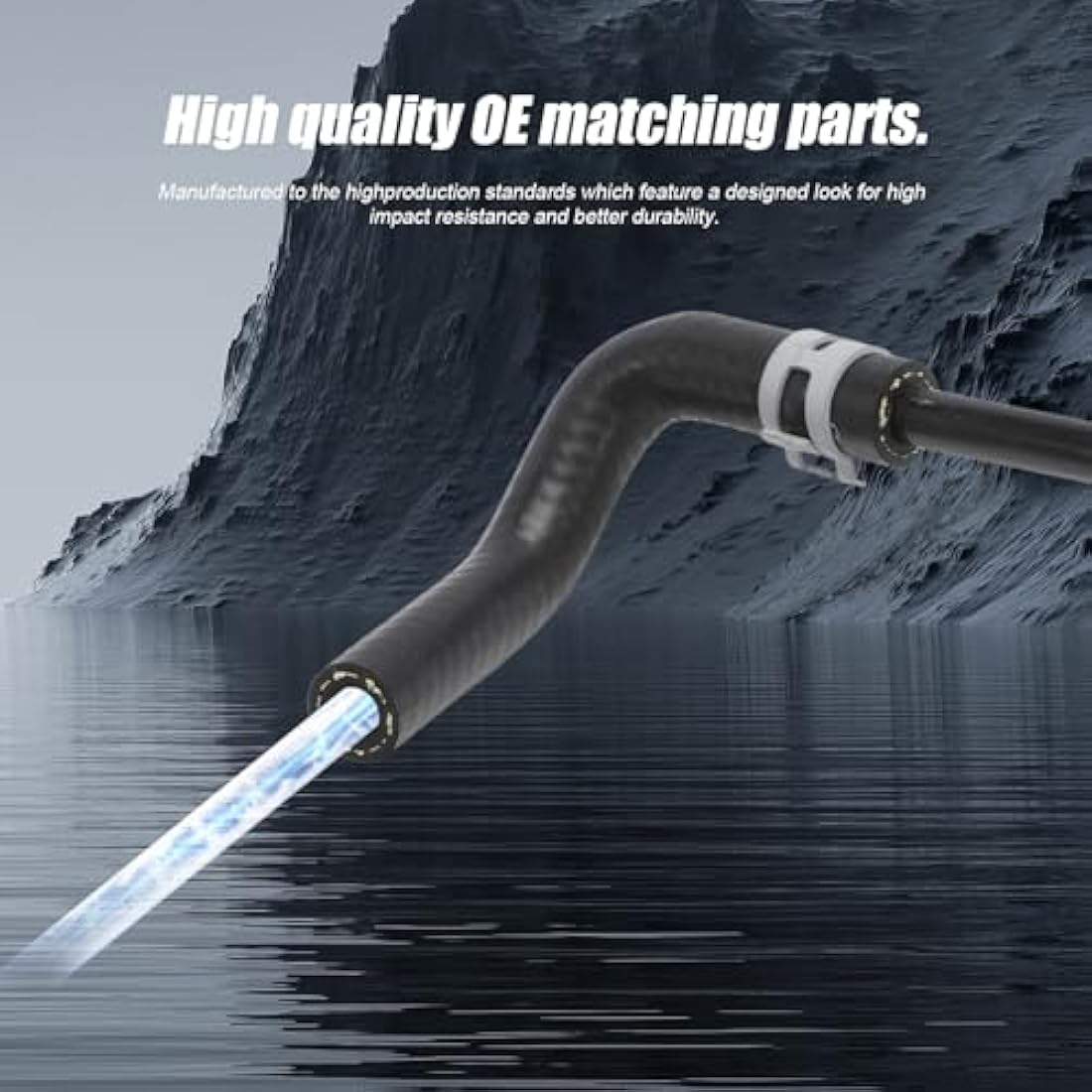 ZEALfix Thermostat Water Hose Pipe for Opel Astra H J Insignia A