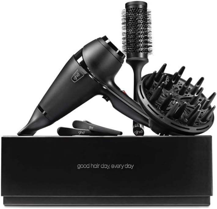 ghd Air Hair Dryer – Professional Ionic Salon Hairdryer with UK Plug
