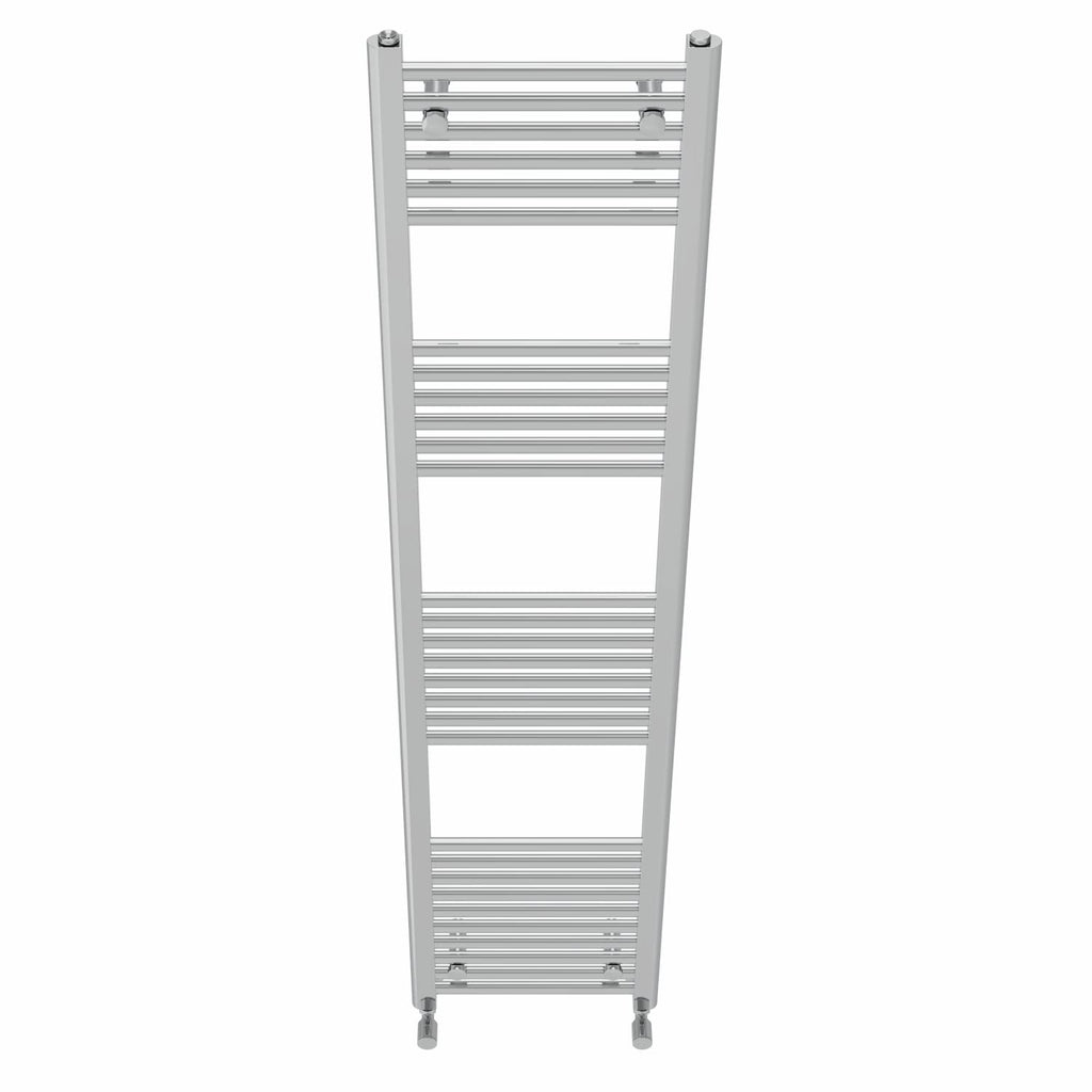 NRG Straight Chrome Bathroom Heated Towel Rail Radiator 1800x400mm - image 4
