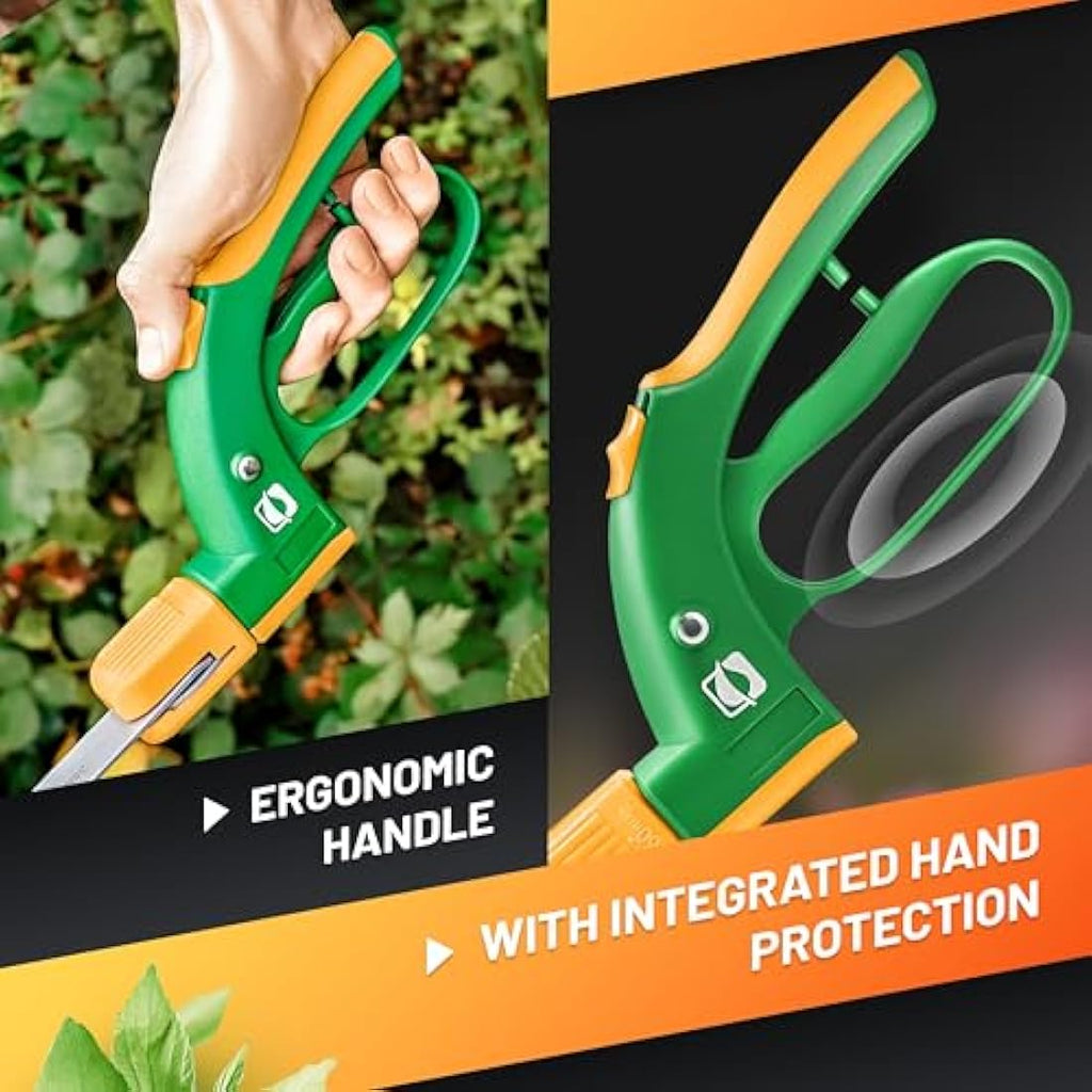 GRÜNTEK Swift Grass Shears | 360° Rotating Teflon Blades | 380mm