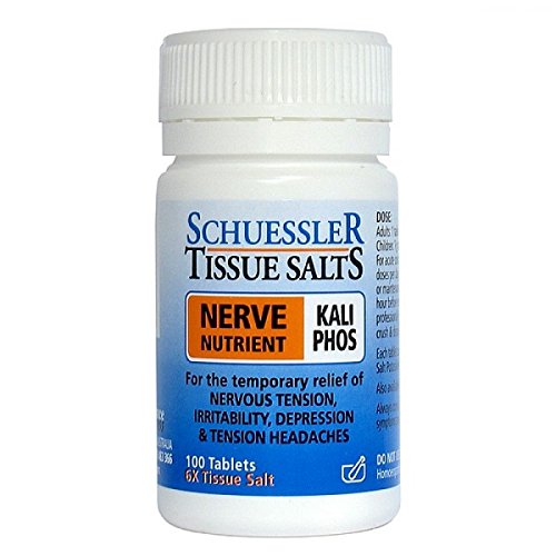 Schuessler No.6 Kali Phos 6x Tissue Salts – Nerve Support – 125 Tablets