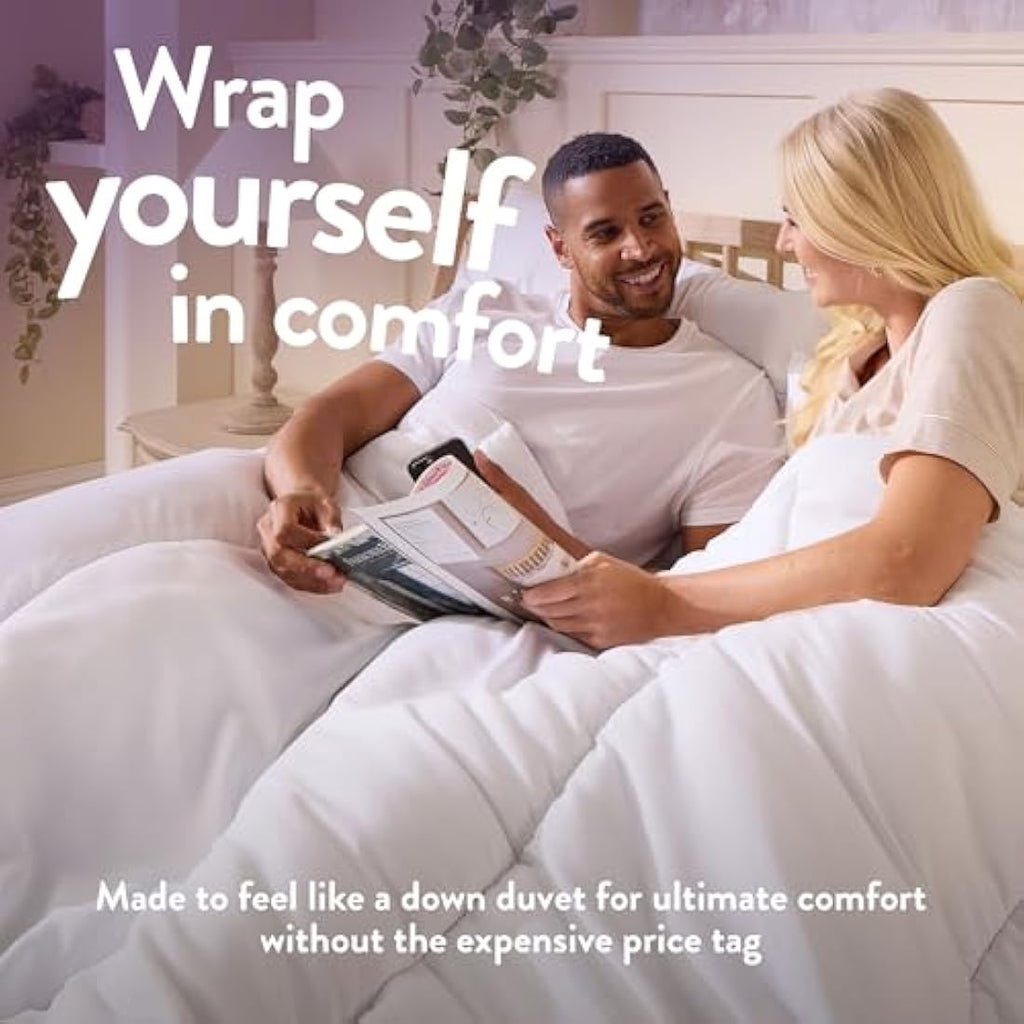 Slumberdown King Size Duvet | 10.5 Tog Ultra Soft All-Season Quilt