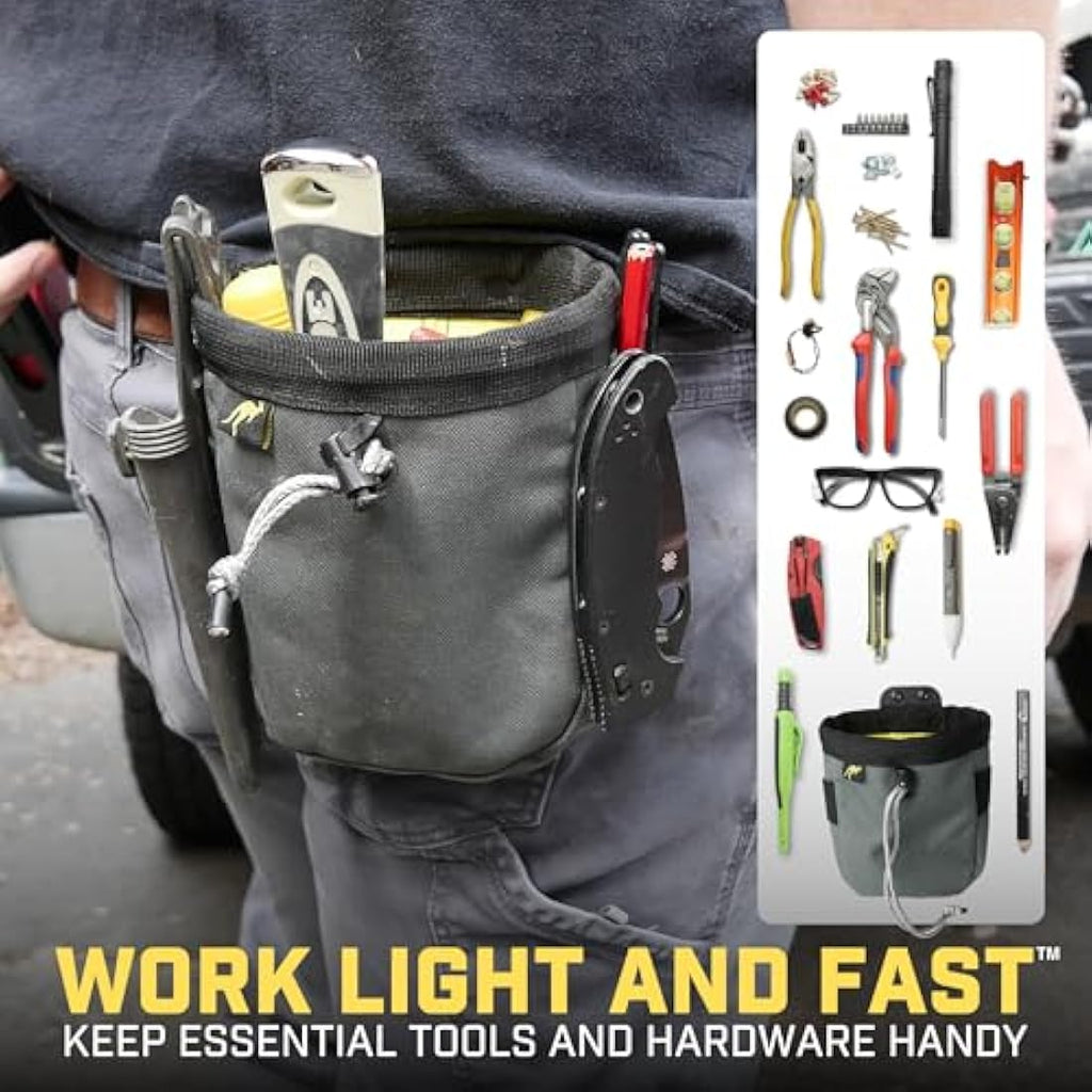 Jolof Store Joey Pouch | Ballistic Nylon Clip-On Tool and Hardware Bag