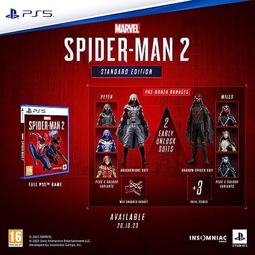 Marvel’s Spider-Man 2 - Action Adventure Superhero Game for PS5