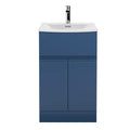 Hudson Reed Urban Floor Standing Vanity Unit with Basin - Satin Blue