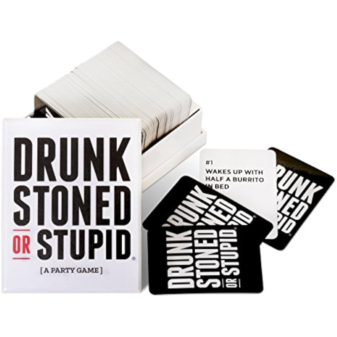 Drunk Stoned or Stupid Party Game | 250 Card Adult Drinking Game