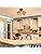 Rattan Ceiling Light – Hand-Woven Boho Farmhouse Chandelier