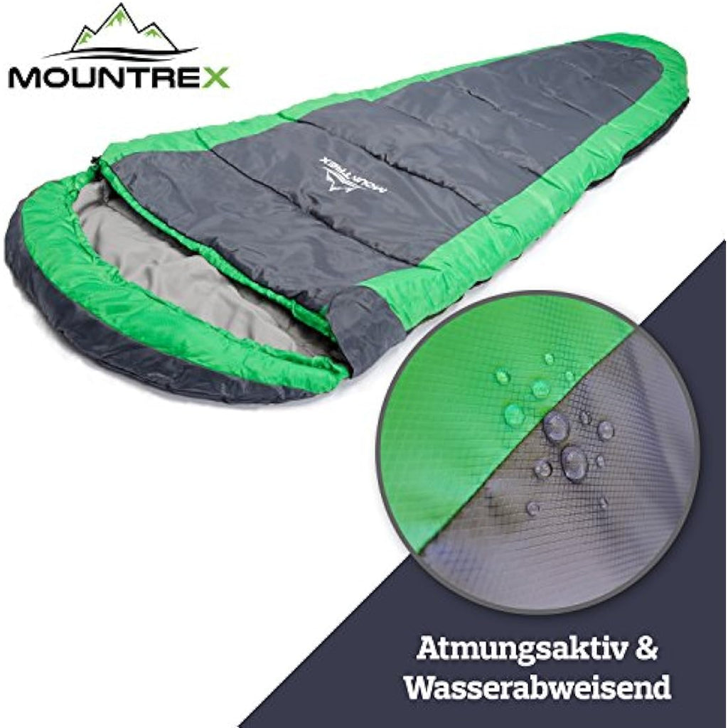 MOUNTREX Ultralight Mummy Sleeping Bag – Compact Summer Gear (850g)