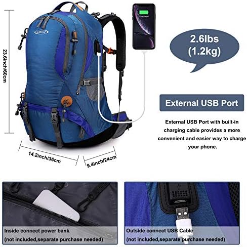 G4Free 50L Hiking Backpack | Waterproof Mountaineering Travel Rucksack