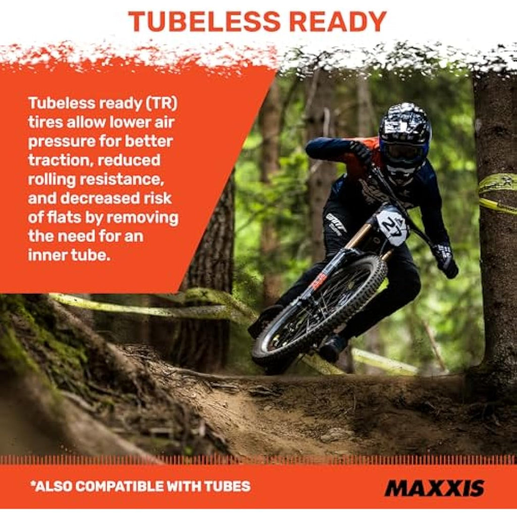 Maxxis Minion DHF MTB Tire – 26 x 2.35 Butyl 42a Folding Trail Tyre