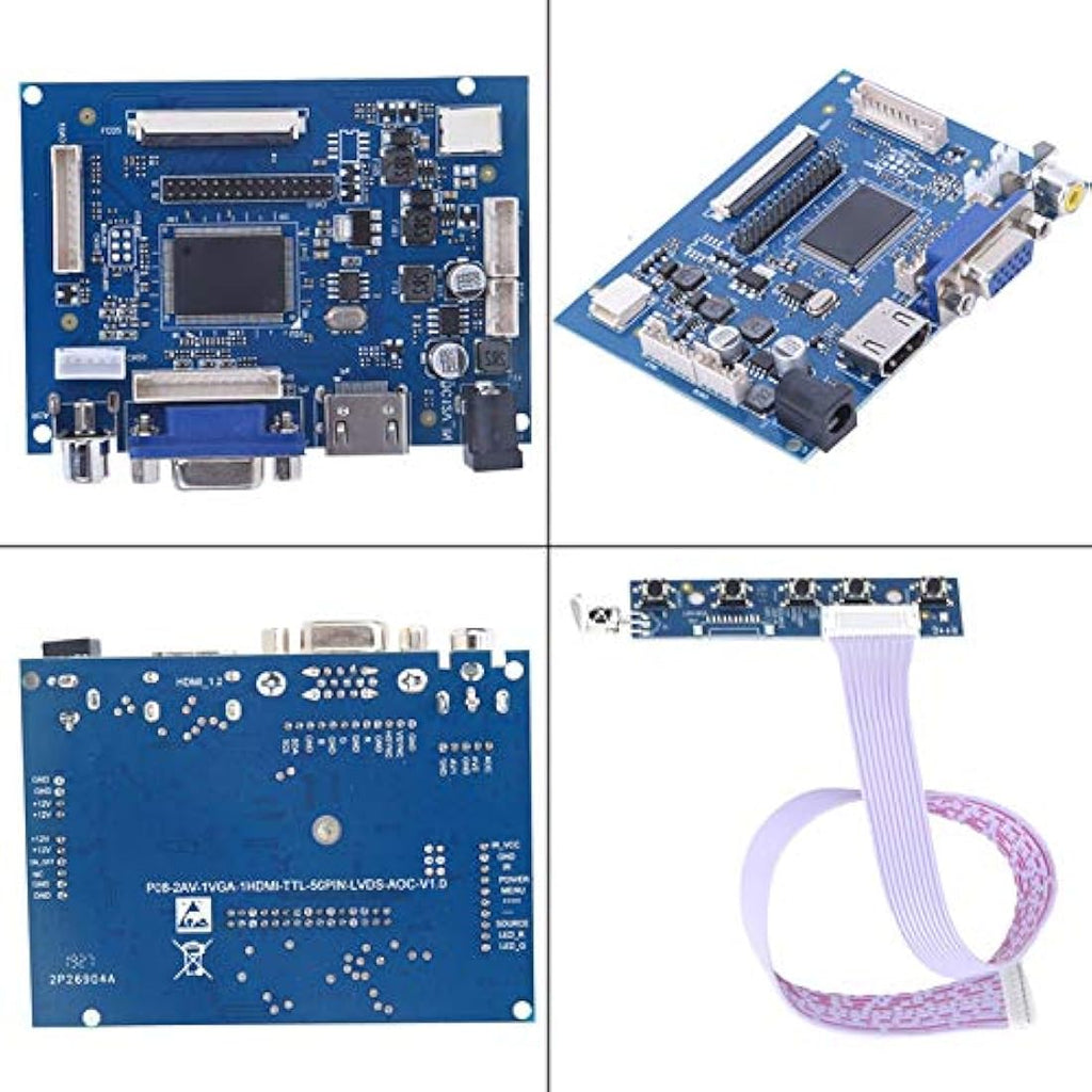 Hilitand 7 Inch TFT LCD Monitor – 1024x600 HDMI VGA Screen Kit