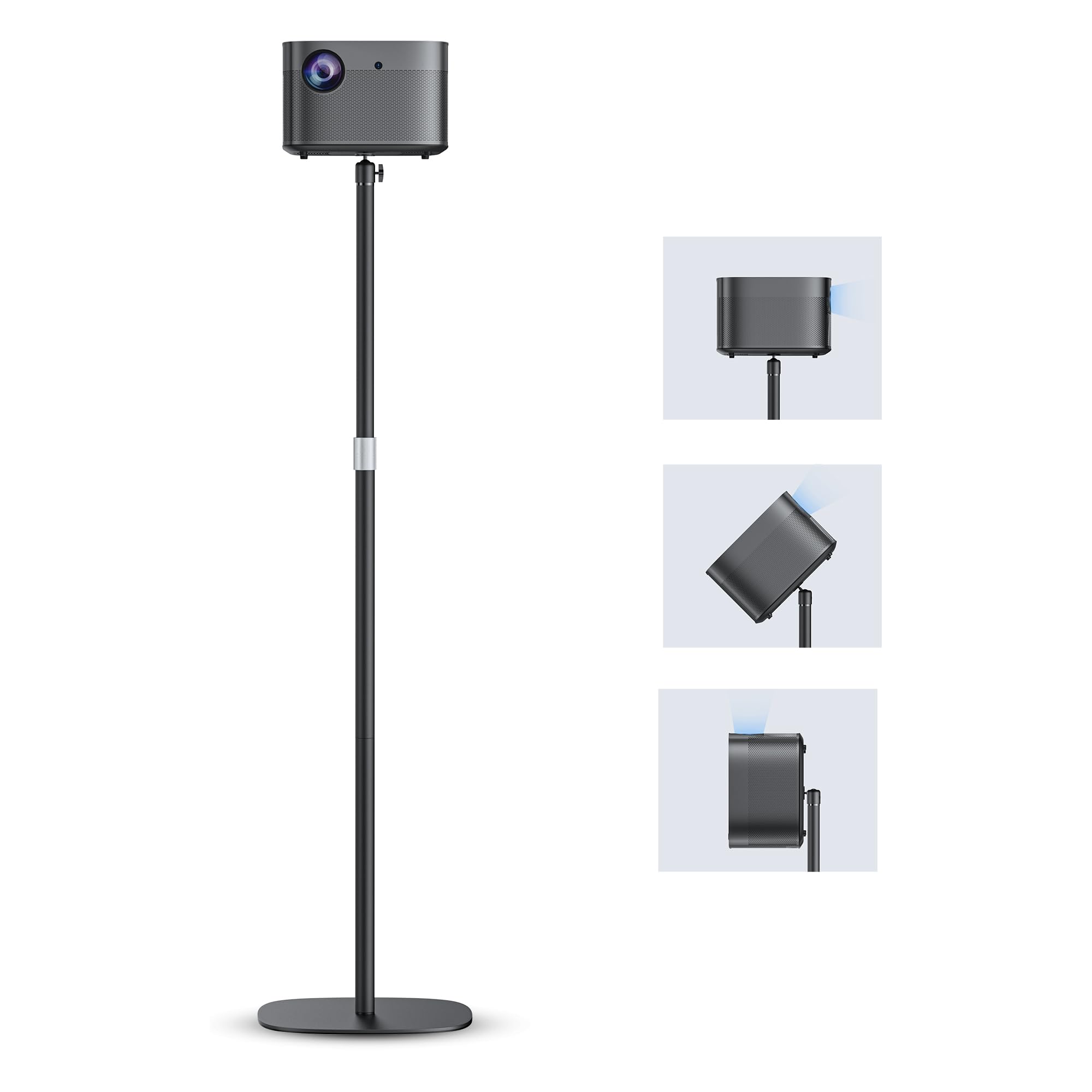 POLESTO Universal Projector Stand | 20''-50'' Adjustable Floor Mount
