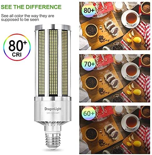 DragonLight 240W LED Corn Bulb | 32,400LM 5000K E40 Mogul Base Lamp
