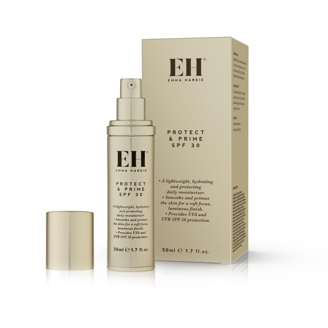 Emma Hardie Protect & Prime SPF30 Sunscreen with Hyaluronic Acid 50ml