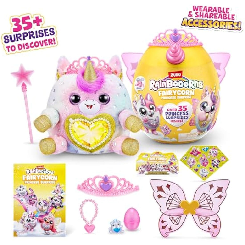 Rainbocorns Fairycorn Princess Series 6 Ruby the Unicorn Plush Toy