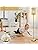 Jolof Store Gold Crystal Floor Lamp – Modern Tall Standing Pole Light