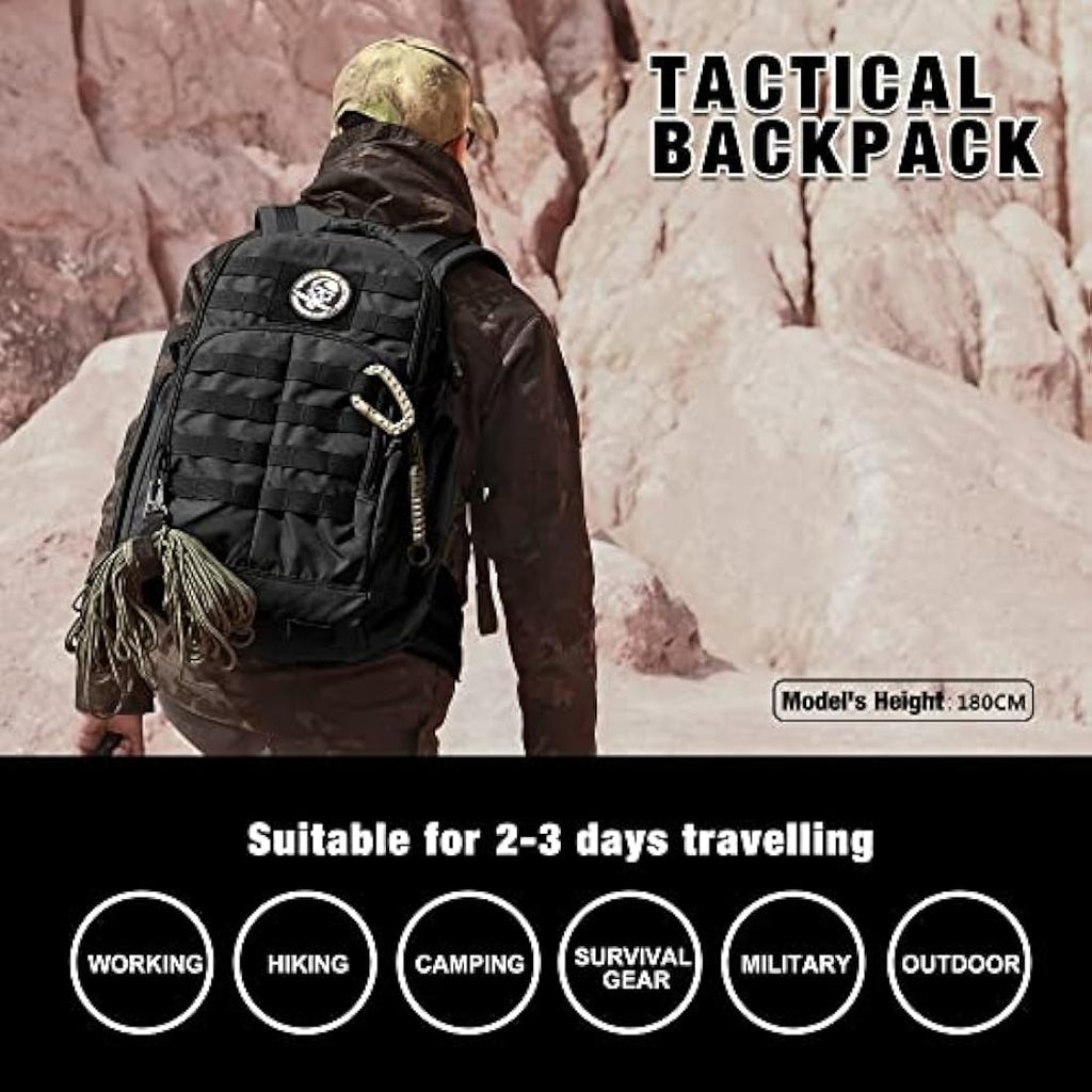 Mardingtop 40L Military Tactical Backpack | Molle Hiking Rucksack