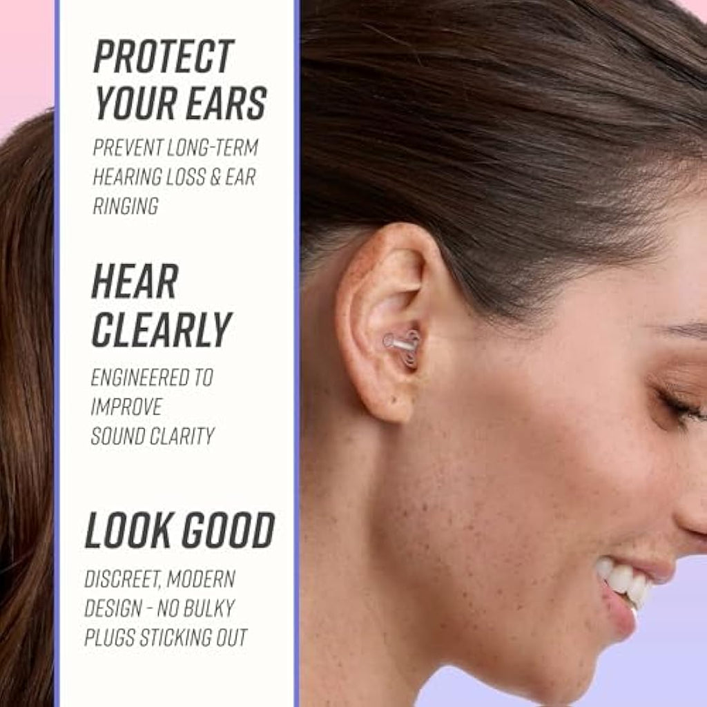 Vibes High Fidelity Earplugs – Reusable Noise Reduction for Concerts