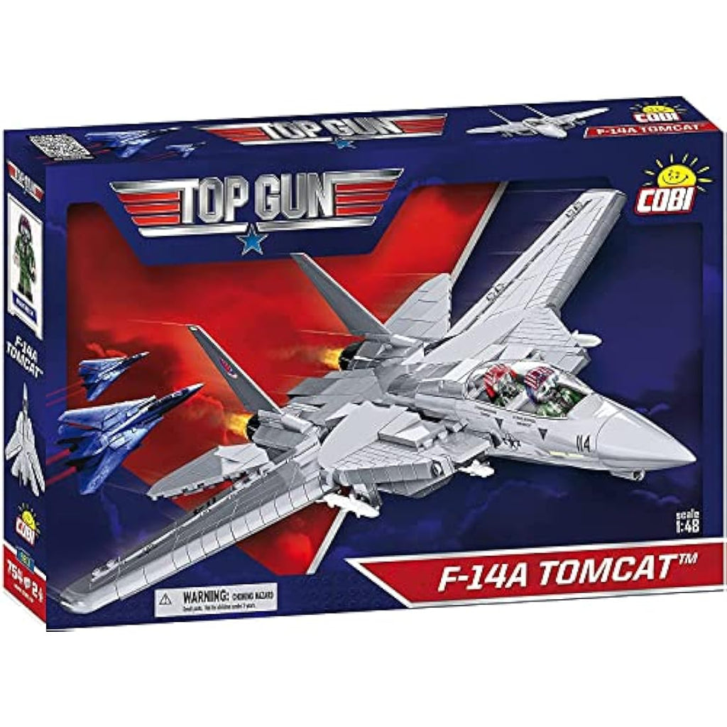 COBI 5811 Top Gun Building Blocks Model Kit - 754 Pieces, Gray