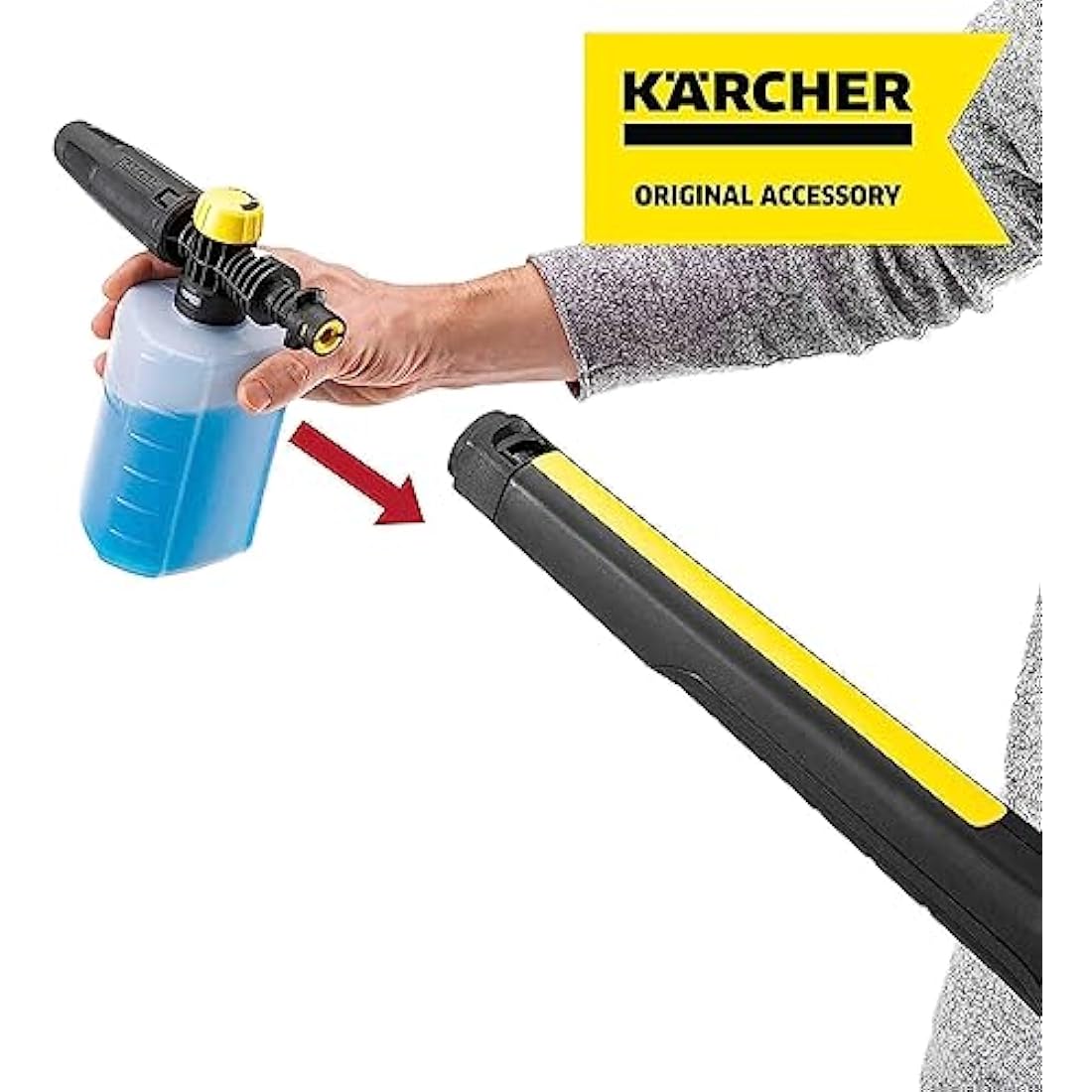 Kärcher FJ6 Foam Jet Nozzle | 0.6L Pressure Washer Foamer Accessory