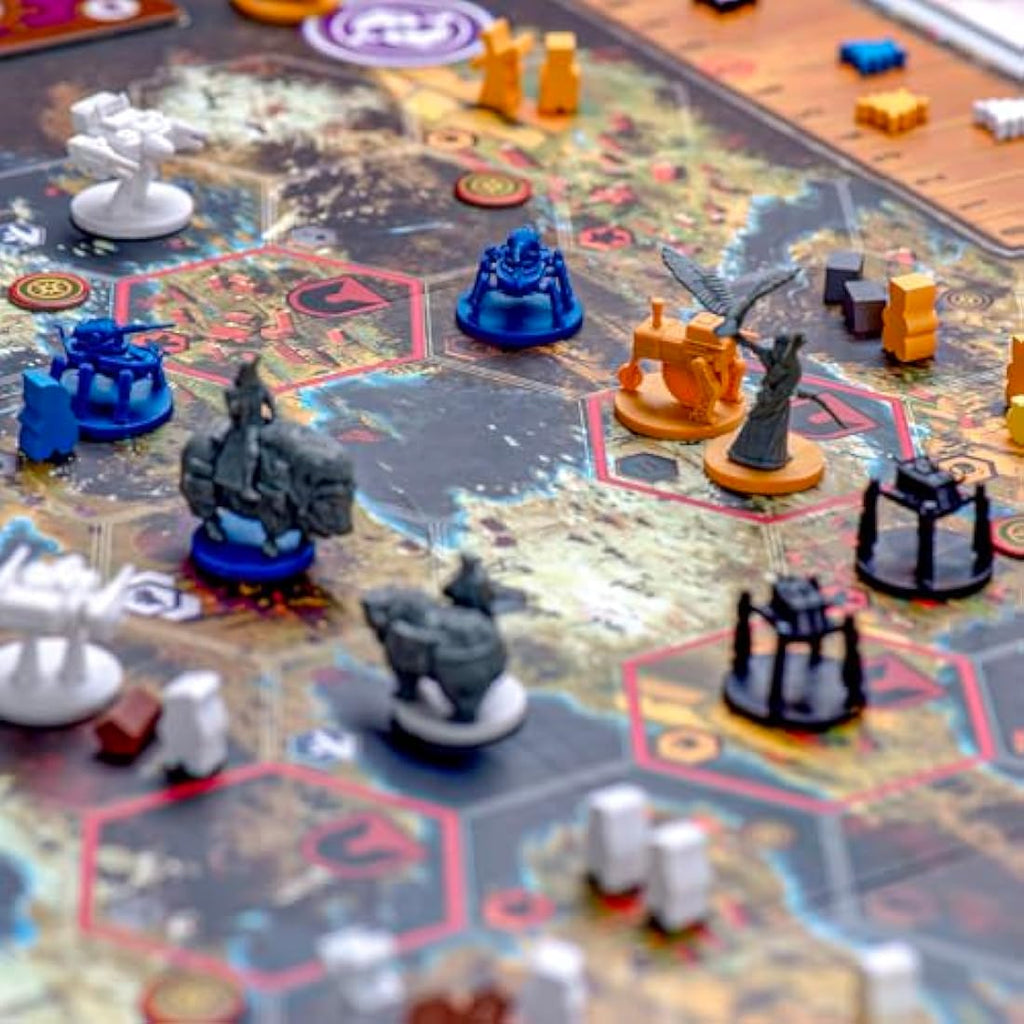 Scythe Brettspiel – Feuerland Spiele Strategie Engine Building Game
