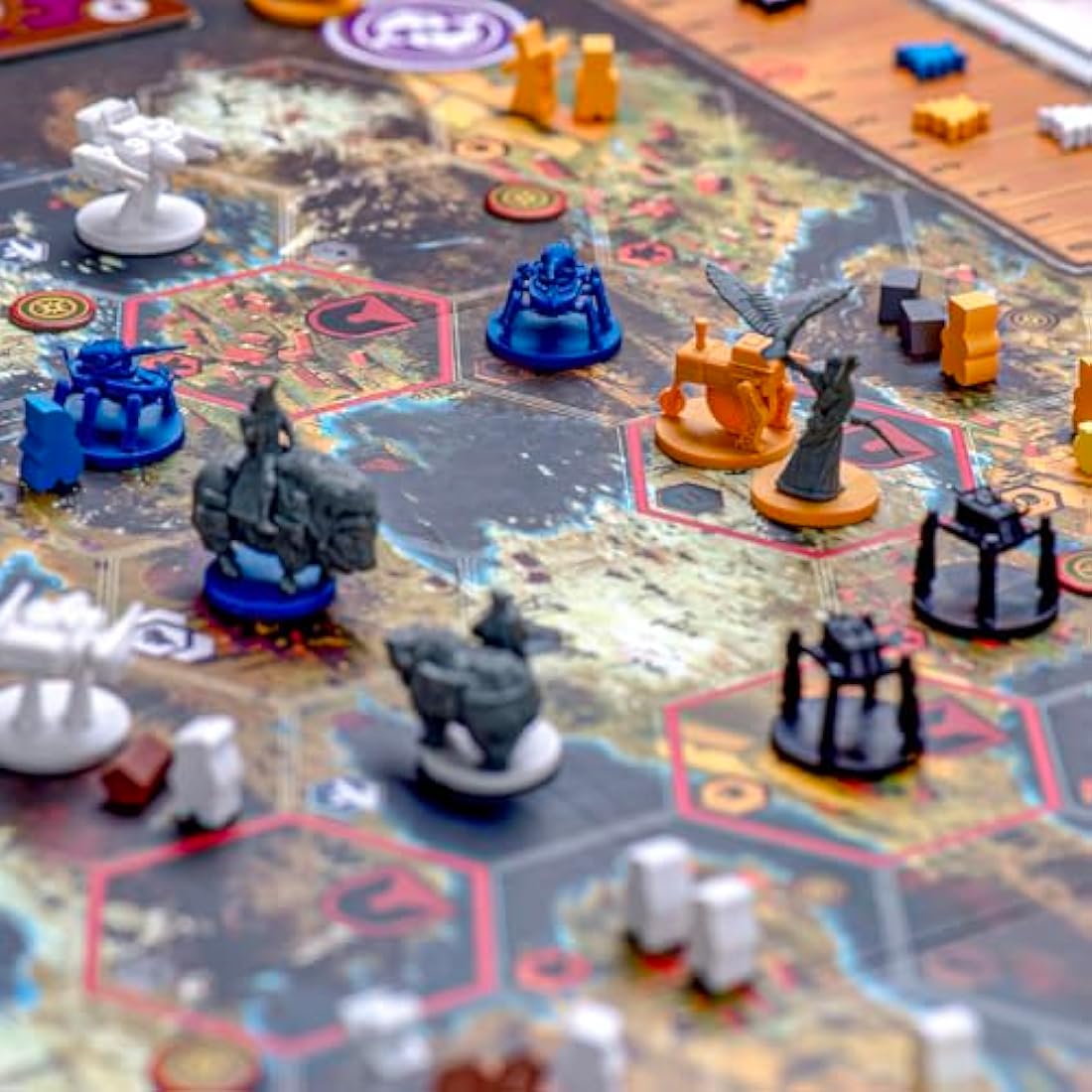 Scythe Brettspiel – Feuerland Spiele Strategie Engine Building Game