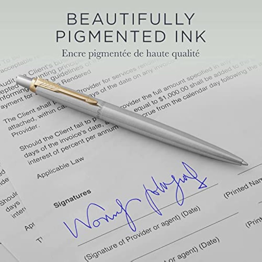 Parker QUINKflow Ballpoint Pen Refills | Medium Point | Blue Ink | 3 Count